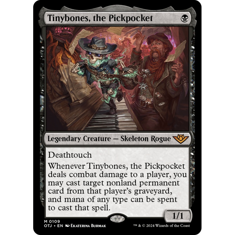 Tinybones, the Pickpocket (OTJ-109) - Outlaws of Thunder Junction Foil