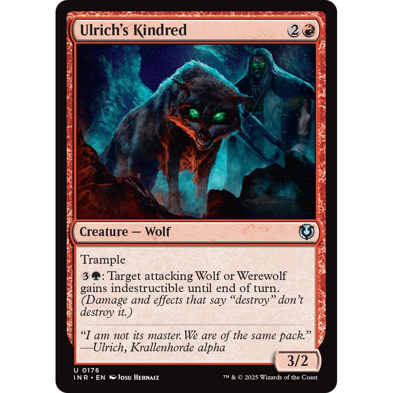 Ulrich's Kindred (INR-176) - Innistrad Remastered Foil