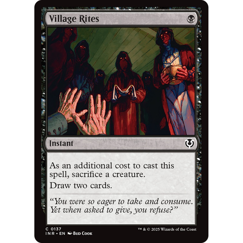 Village Rites (INR-137) - Innistrad Remastered