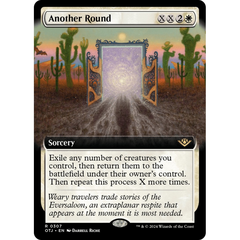 Another Round (OTJ-307) - Outlaws of Thunder Junction: (Extended Art)
