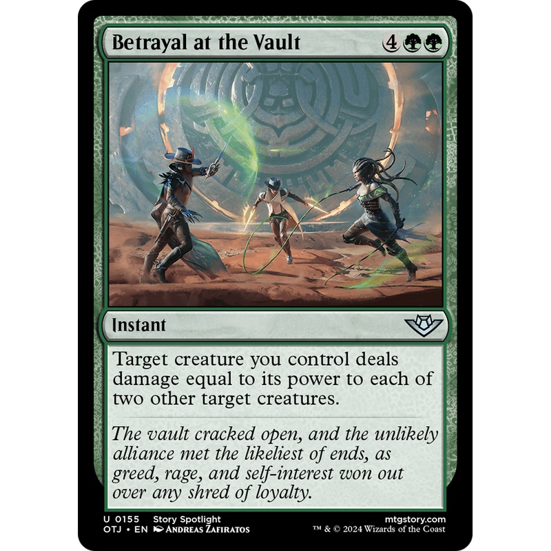 Betrayal at the Vault (OTJ-155) - Outlaws of Thunder Junction