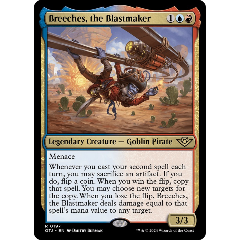 Breeches, the Blastmaker (OTJ-197) - Outlaws of Thunder Junction