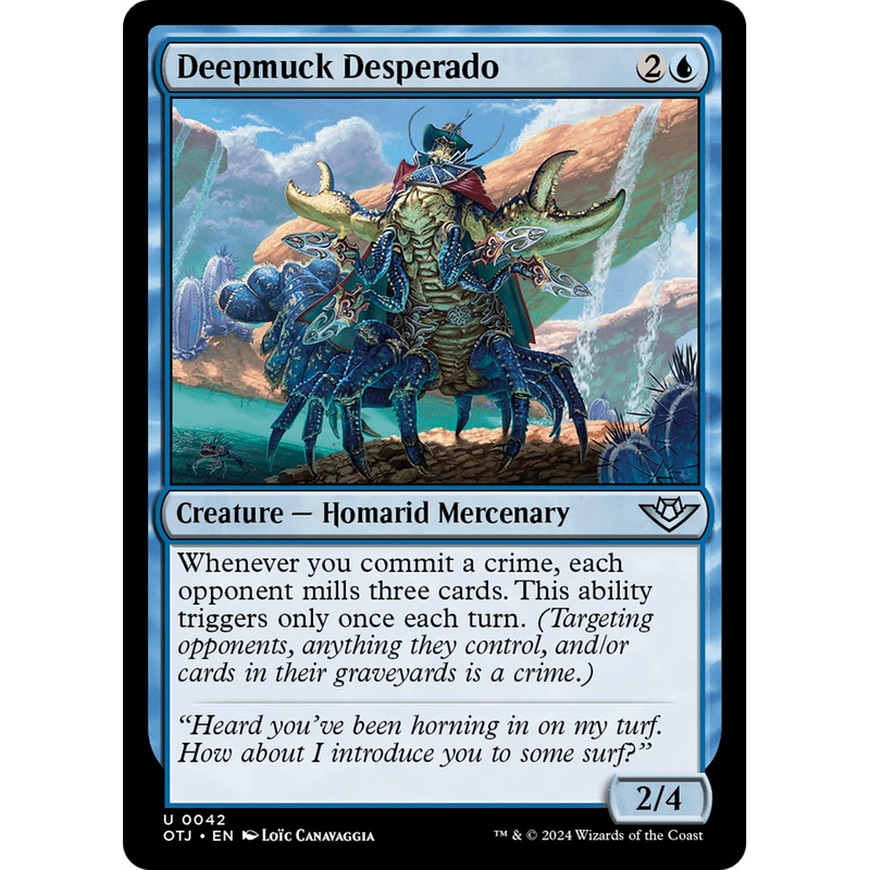 Deepmuck Desperado (OTJ-042) - Outlaws of Thunder Junction Foil