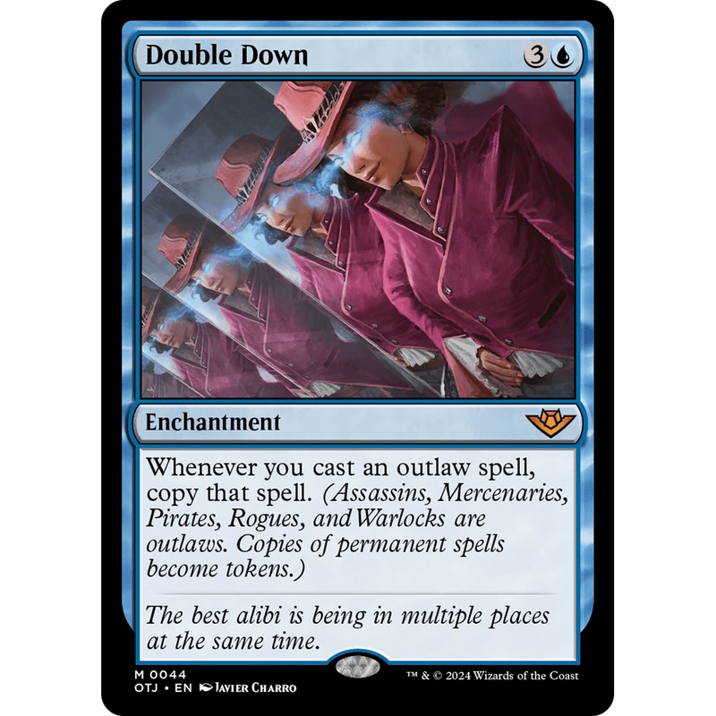 Double Down (OTJ-044) - Outlaws of Thunder Junction Foil