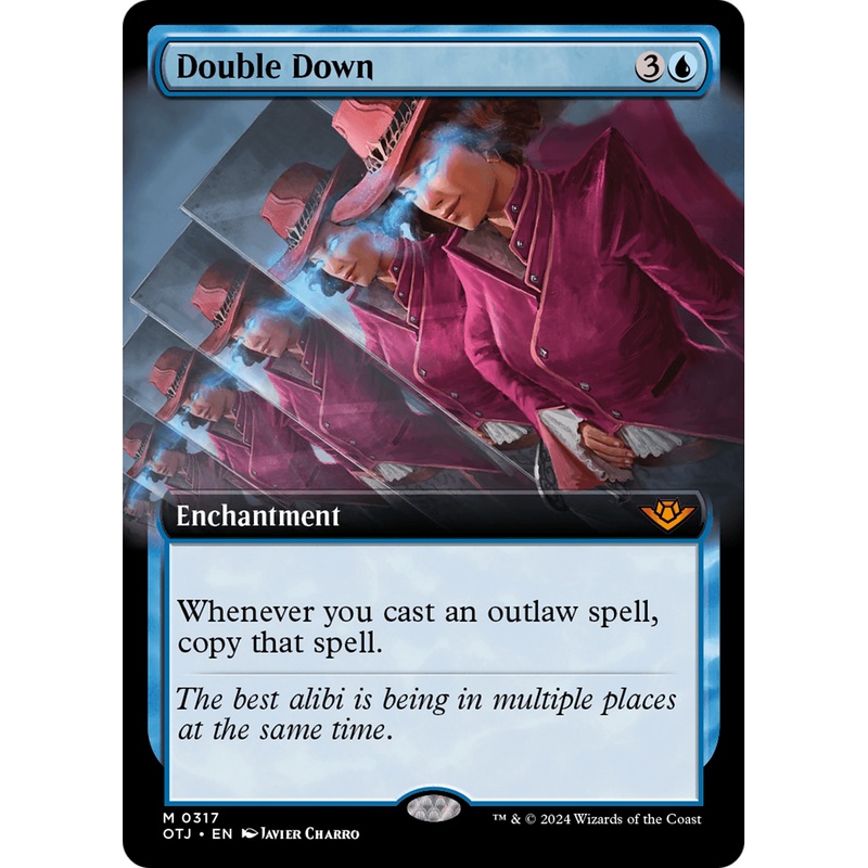 Double Down (OTJ-317) - Outlaws of Thunder Junction: (Extended Art)