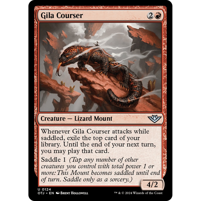 Gila Courser (OTJ-124) - Outlaws of Thunder Junction