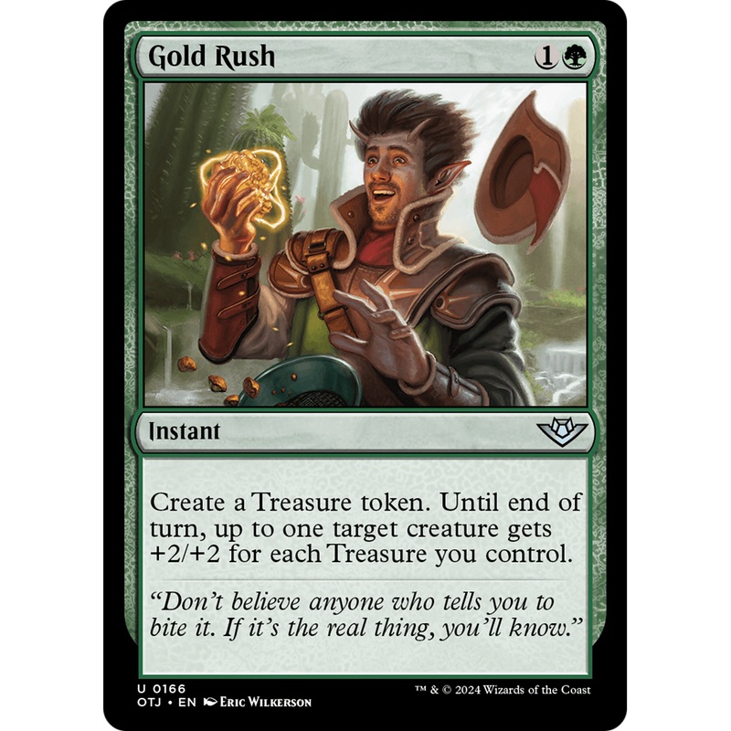 Gold Rush (OTJ-166) - Outlaws of Thunder Junction