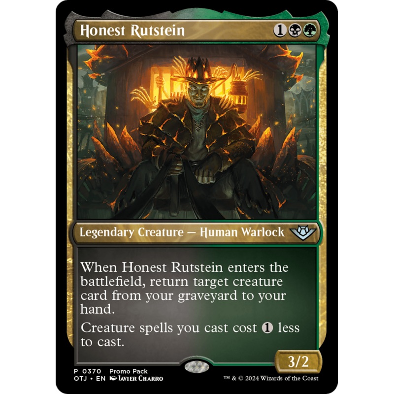Honest Rutstein (PPOTJ-370) - Outlaws of Thunder Junction Foil