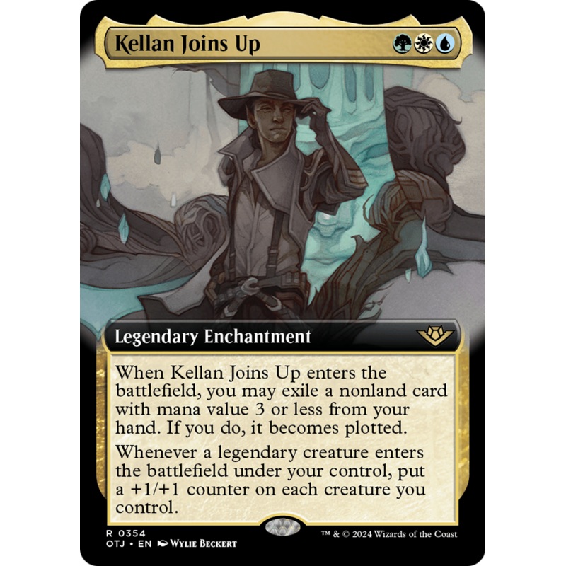 Kellan Joins Up (OTJ-354) - Outlaws of Thunder Junction: (Extended Art)