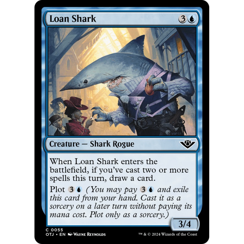 Loan Shark (OTJ-055) - Outlaws of Thunder Junction Foil