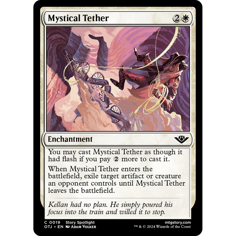 Mystical Tether (OTJ-019) - Outlaws of Thunder Junction