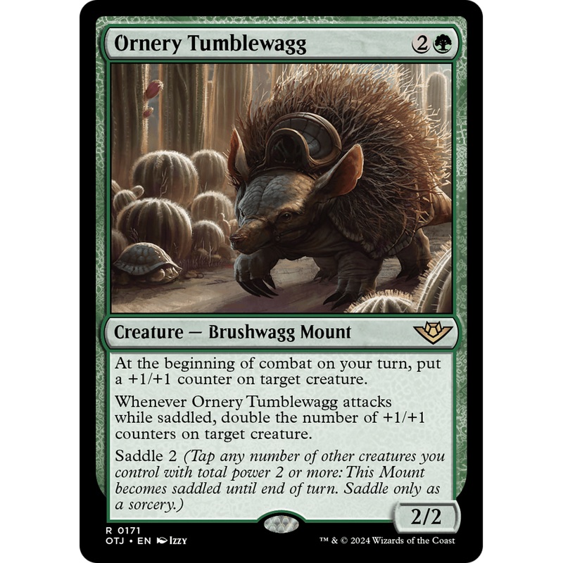 Ornery Tumblewagg (OTJ-171) - Outlaws of Thunder Junction Foil