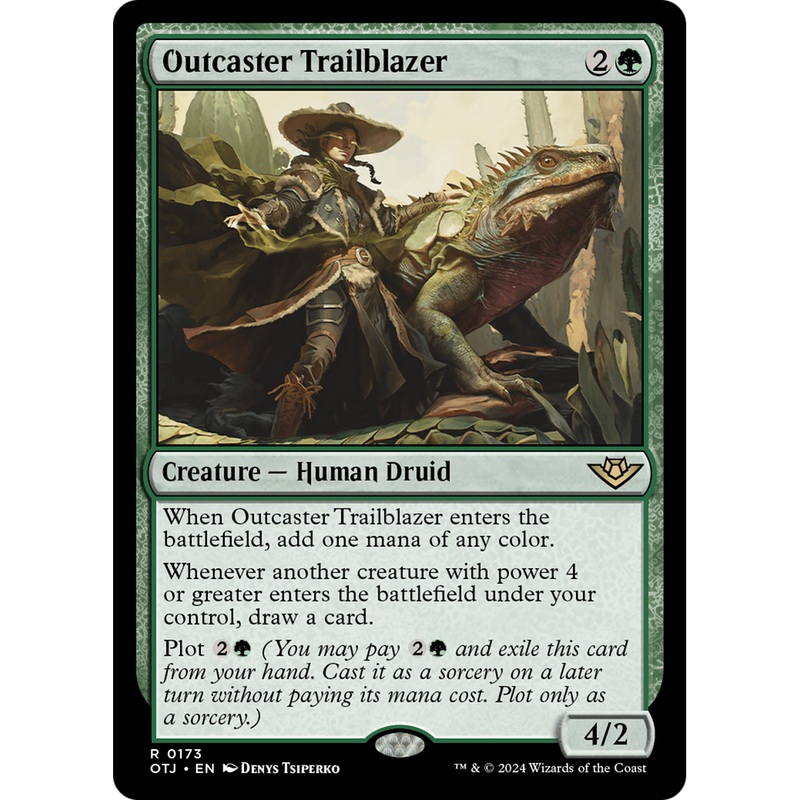 Outcaster Trailblazer (OTJ-173) - Outlaws of Thunder Junction Foil