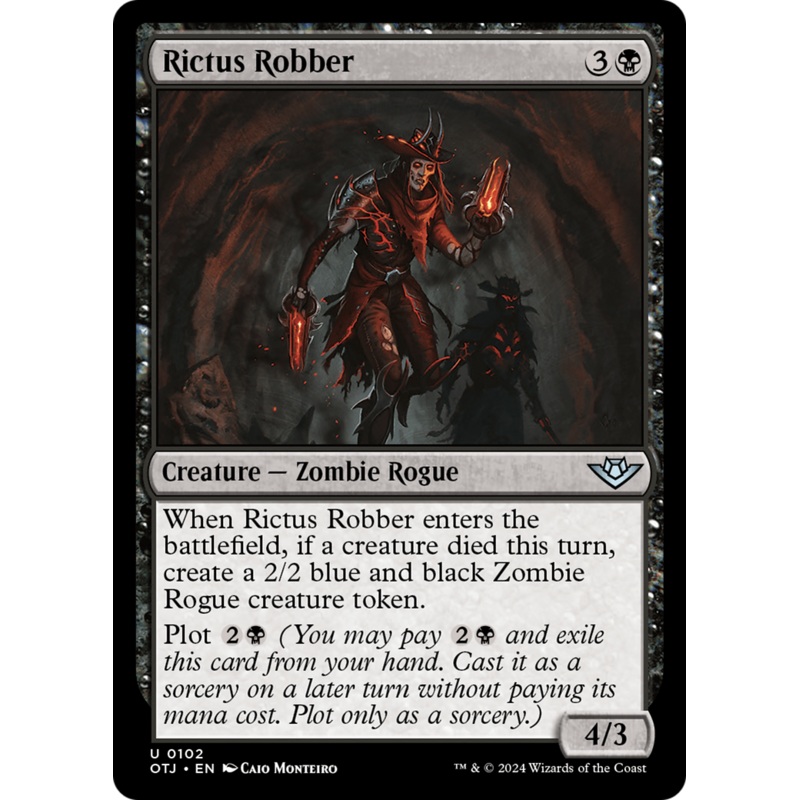 Rictus Robber (OTJ-102) - Outlaws of Thunder Junction