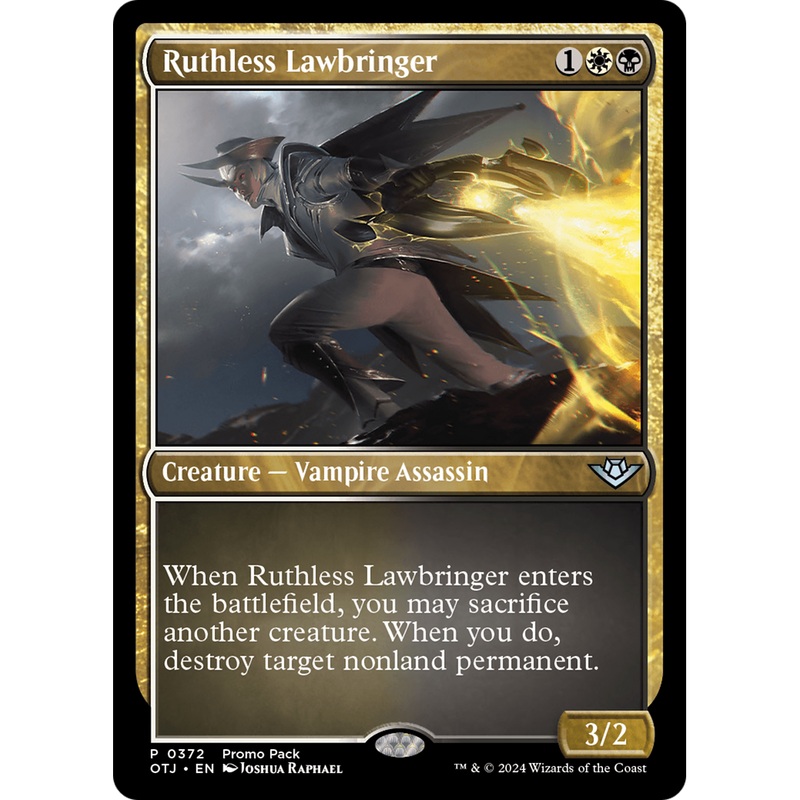 Ruthless Lawbringer (PPOTJ-372) - Outlaws of Thunder Junction