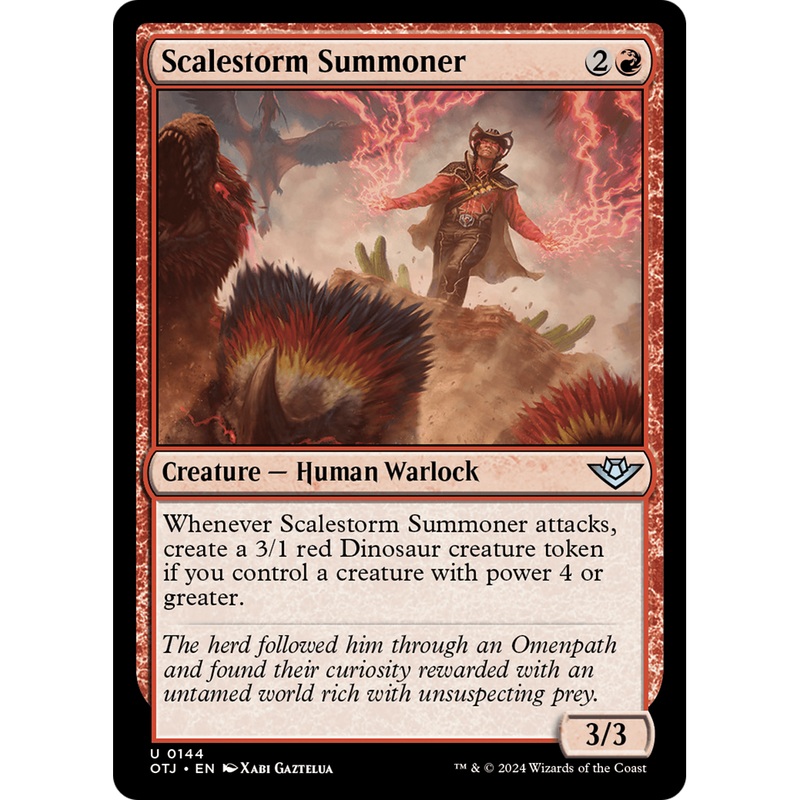 Scalestorm Summoner (OTJ-144) - Outlaws of Thunder Junction
