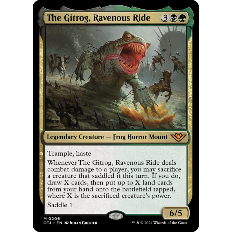 The Gitrog, Ravenous Ride (OTJ-206) - Outlaws of Thunder Junction