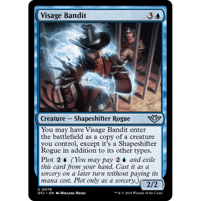 Visage Bandit (OTJ-076) - Outlaws of Thunder Junction