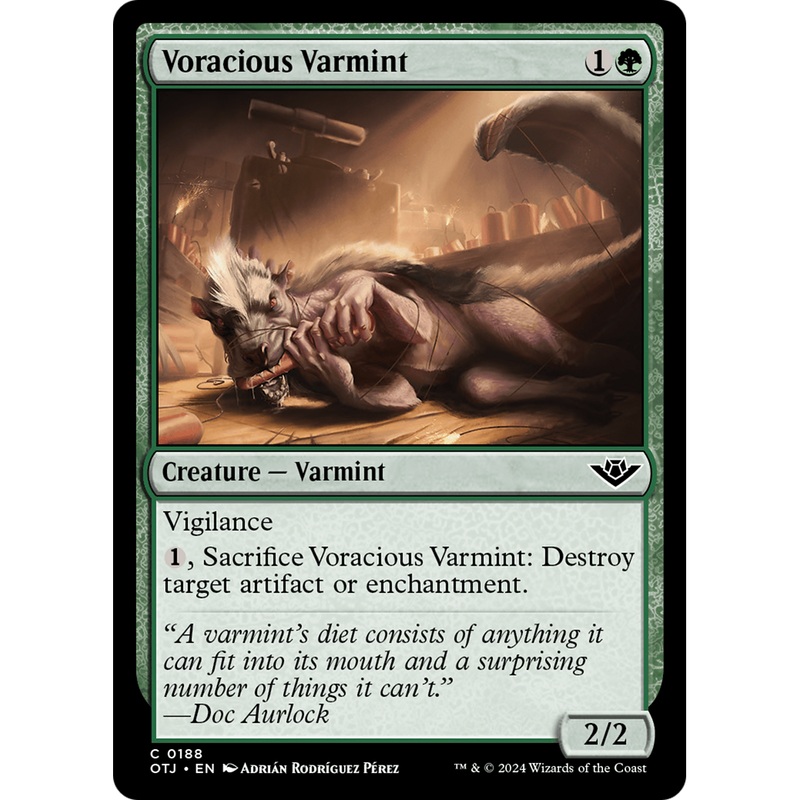 Voracious Varmint (OTJ-188) - Outlaws of Thunder Junction