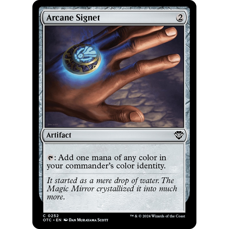 Arcane Signet (OTC-252) - Outlaws of Thunder Junction Commander