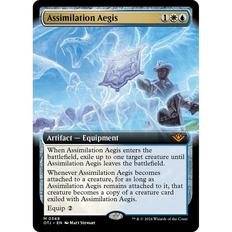 Assimilation Aegis (OTJ-348) - Outlaws of Thunder Junction: (Extended Art)