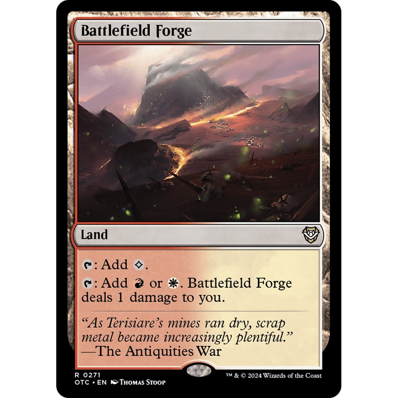 Battlefield Forge (OTC-271) - Outlaws of Thunder Junction Commander