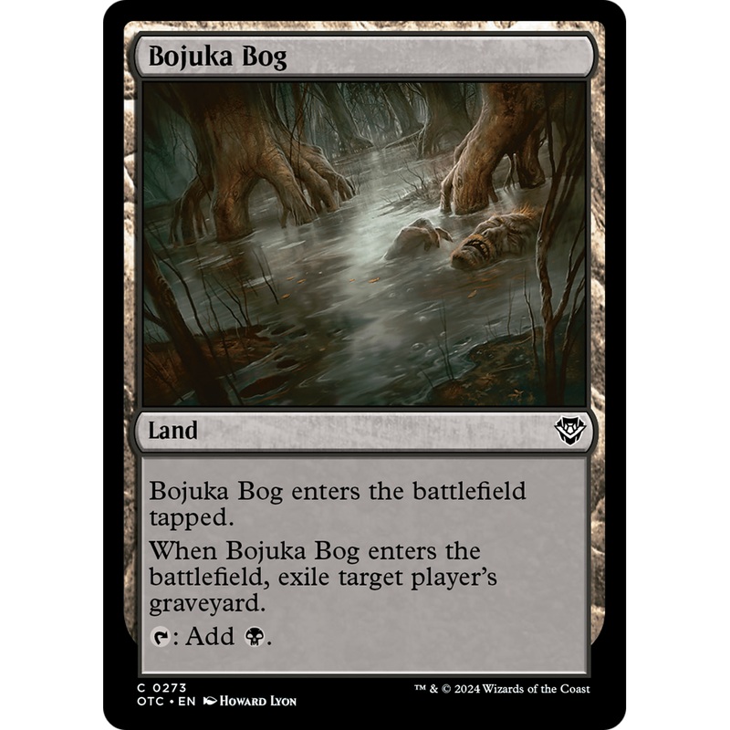 Bojuka Bog (OTC-273) - Outlaws of Thunder Junction Commander