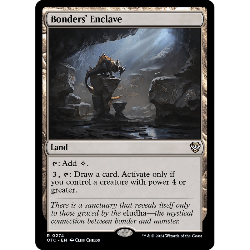 Bonders' Enclave (OTC-274) - Outlaws of Thunder Junction Commander