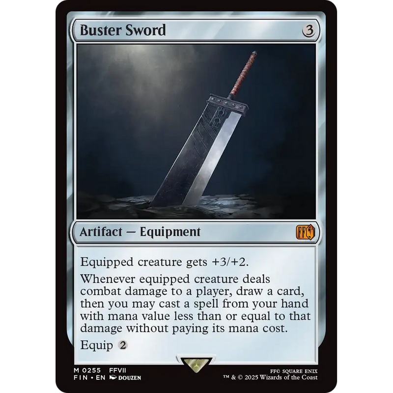 Buster Sword (FIN-255) - FINAL FANTASY Foil