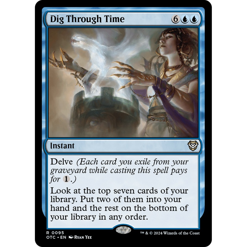Dig Through Time (OTC-095) - Outlaws of Thunder Junction Commander