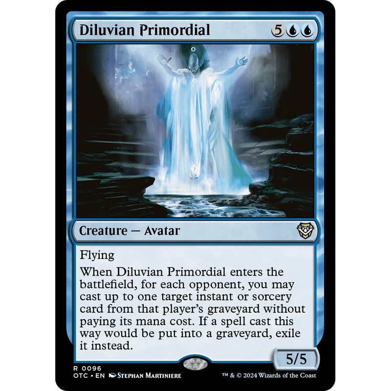 Diluvian Primordial (OTC-096) - Outlaws of Thunder Junction Commander