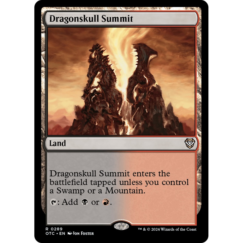 Dragonskull Summit (OTC-289) - Outlaws of Thunder Junction Commander