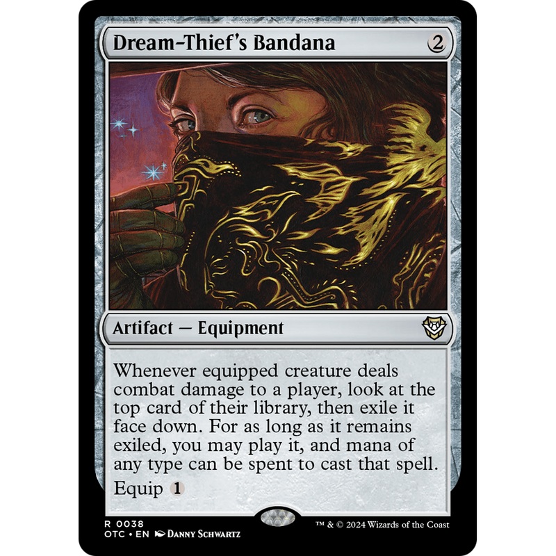 Dream-Thief's Bandana (OTC-038) - Outlaws of Thunder Junction Commander