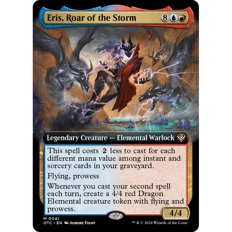 Eris, Roar of the Storm (OTC-041) - Outlaws of Thunder Junction Commander: (Extended Art)