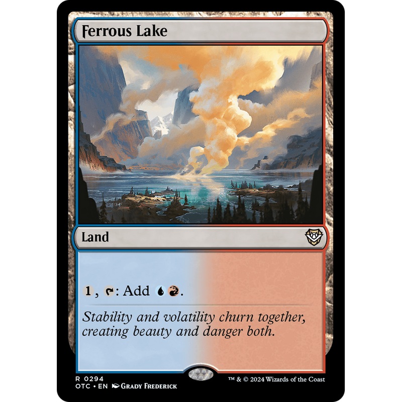 Ferrous Lake (OTC-294) - Outlaws of Thunder Junction Commander