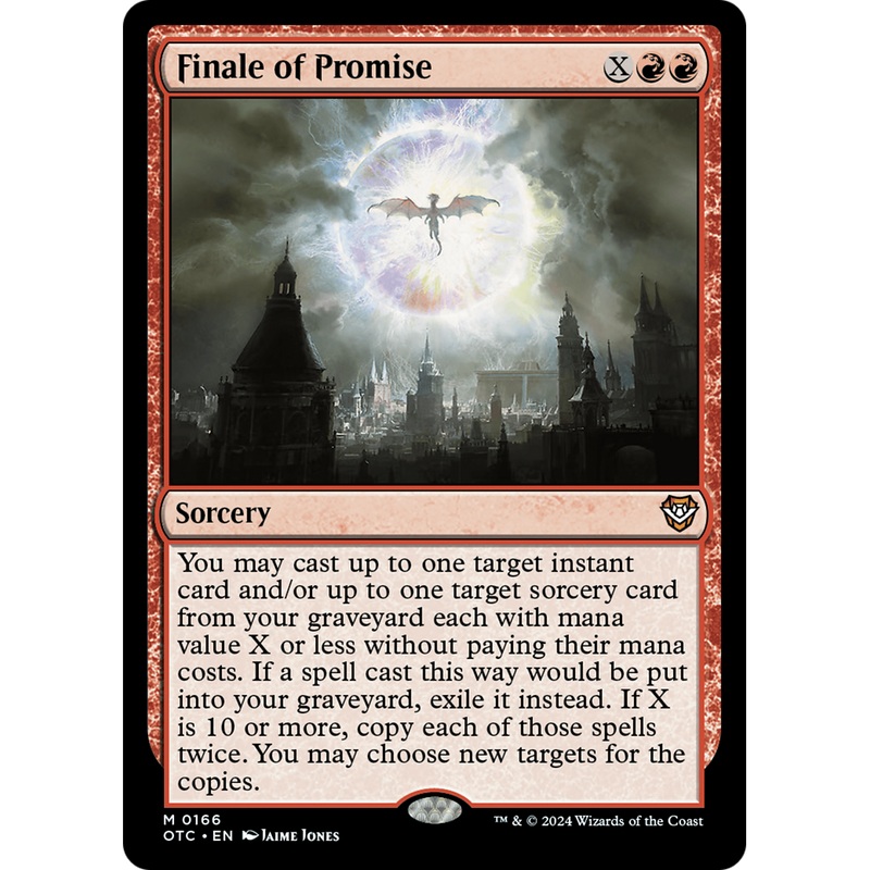 Finale of Promise (OTC-166) - Outlaws of Thunder Junction Commander