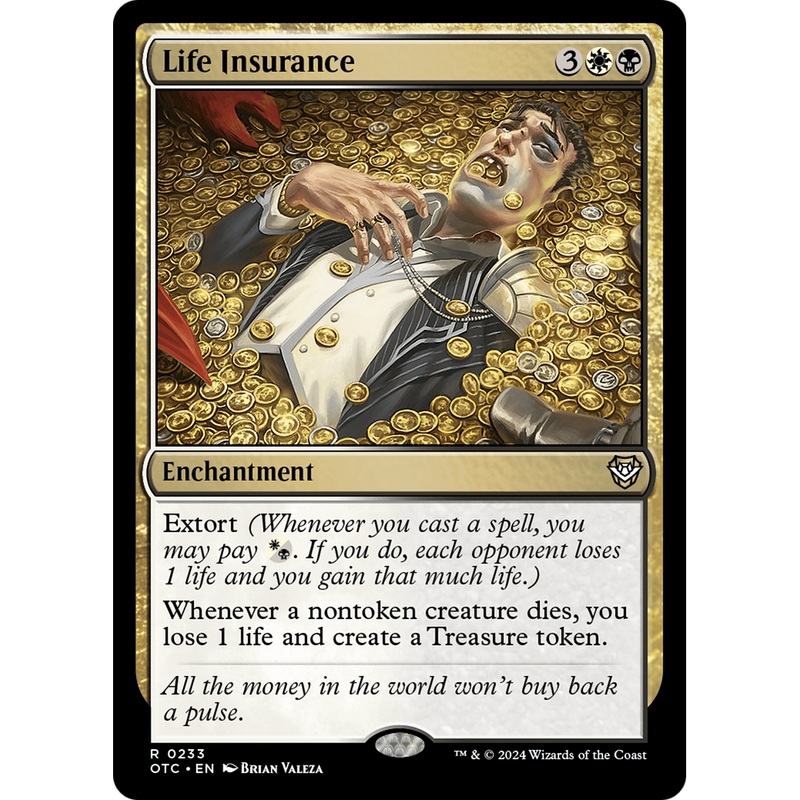 Life Insurance (OTC-233) - Outlaws of Thunder Junction Commander