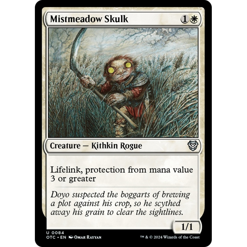 Mistmeadow Skulk (OTC-084) - Outlaws of Thunder Junction Commander