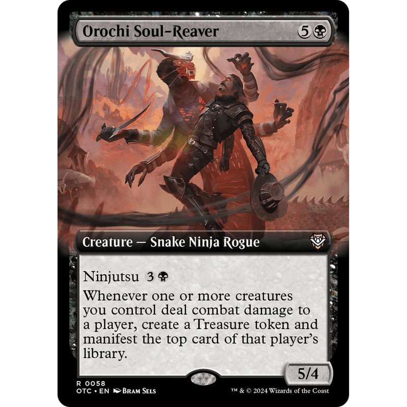 Orochi Soul-Reaver (OTC-058) - Outlaws of Thunder Junction Commander: (Extended Art)