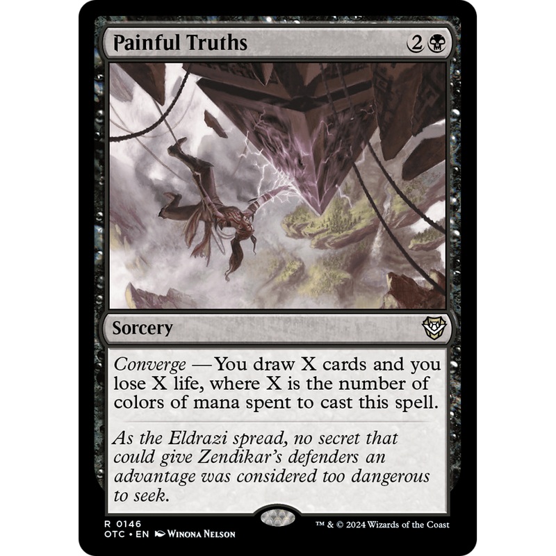 Painful Truths (OTC-146) - Outlaws of Thunder Junction Commander