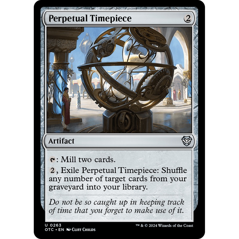 Perpetual Timepiece (OTC-263) - Outlaws of Thunder Junction Commander