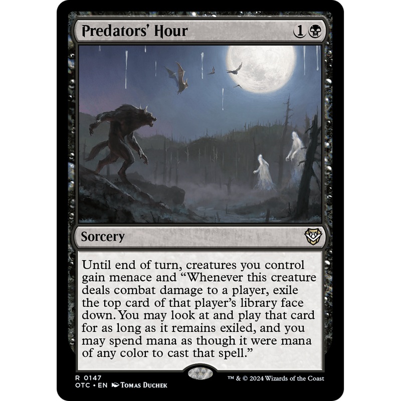 Predators' Hour (OTC-147) - Outlaws of Thunder Junction Commander