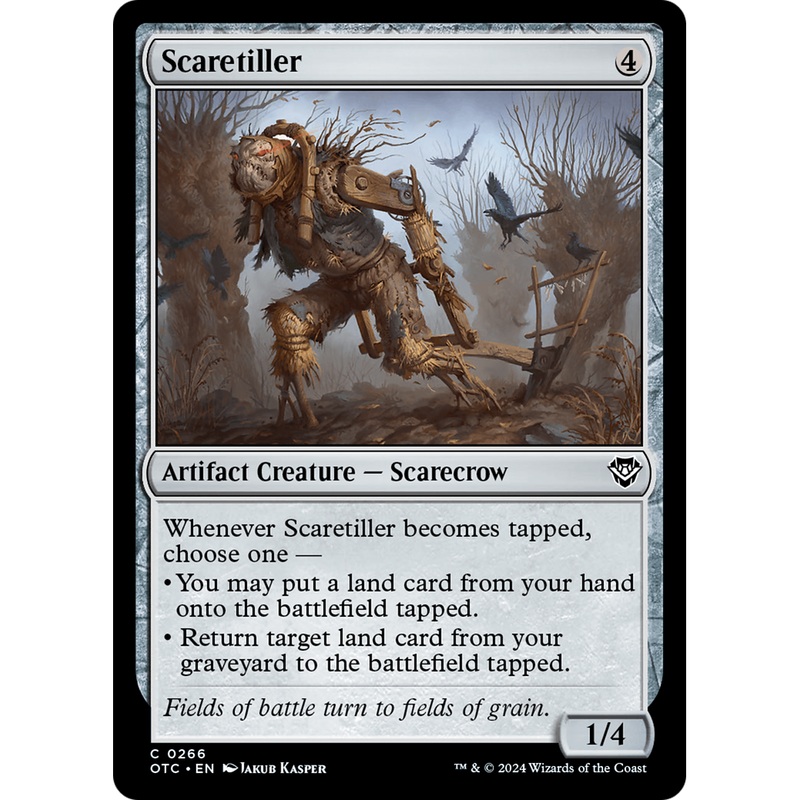 Scaretiller (OTC-266) - Outlaws of Thunder Junction Commander