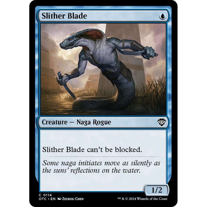 Slither Blade (OTC-114) - Outlaws of Thunder Junction Commander