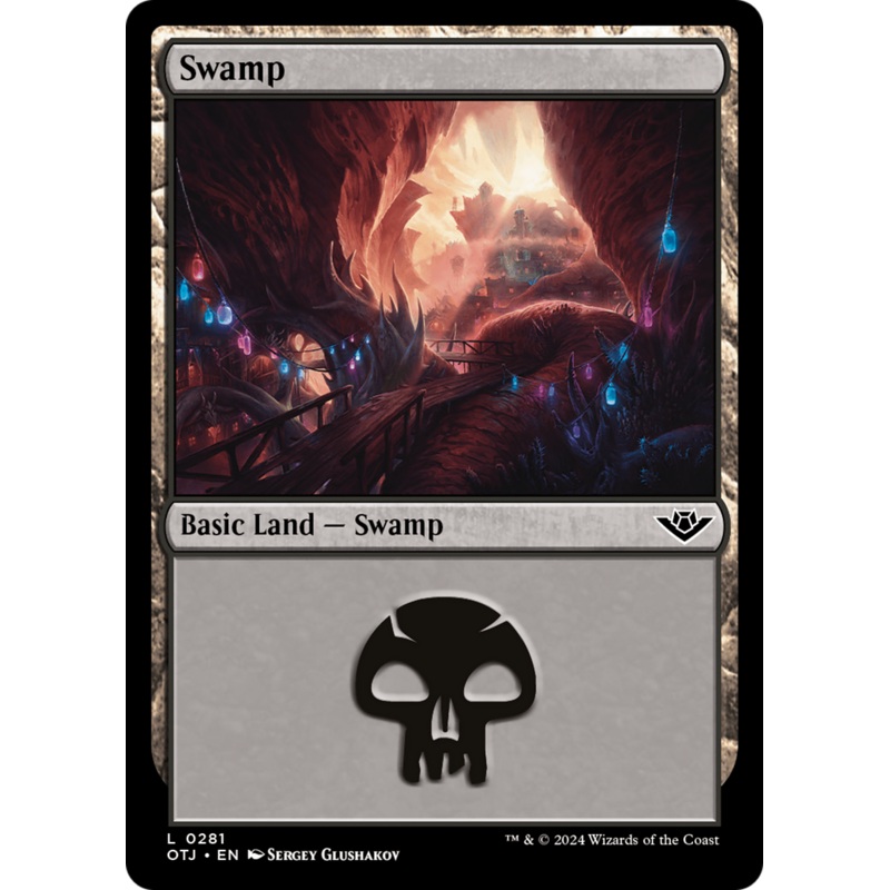 Swamp (OTJ-281) - Outlaws of Thunder Junction