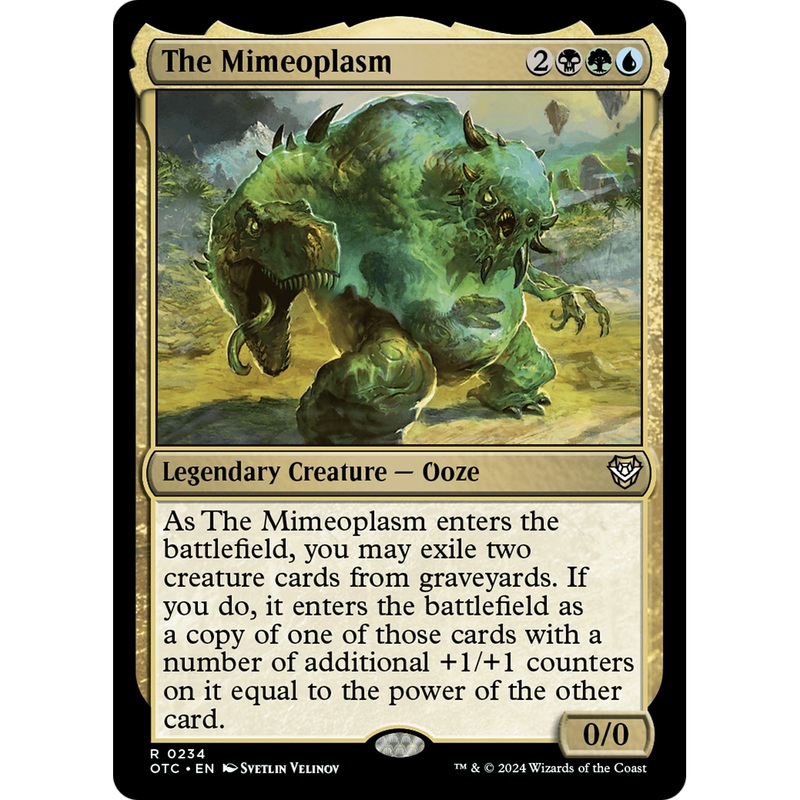 The Mimeoplasm (OTC-234) - Outlaws of Thunder Junction Commander