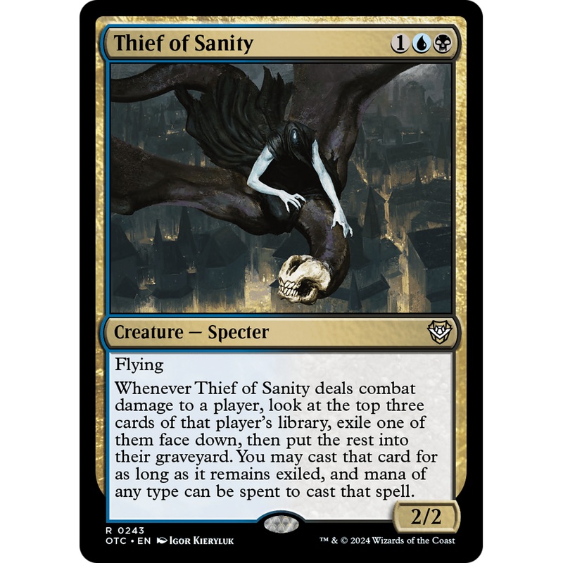 Thief of Sanity (OTC-243) - Outlaws of Thunder Junction Commander