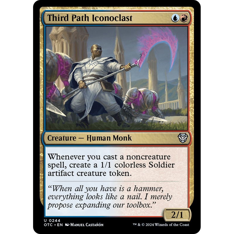 Third Path Iconoclast (OTC-244) - Outlaws of Thunder Junction Commander