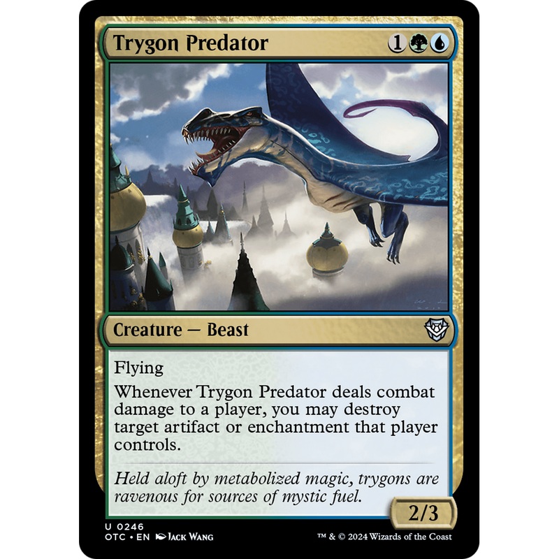 Trygon Predator (OTC-246) - Outlaws of Thunder Junction Commander