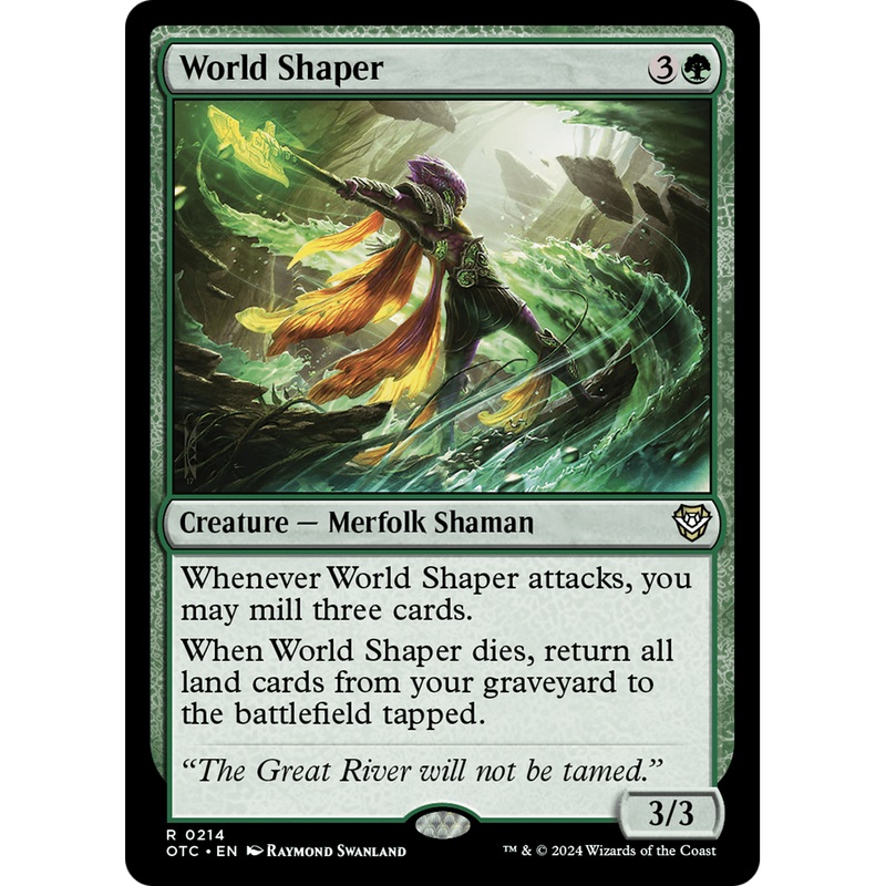 World Shaper (OTC-214) - Outlaws of Thunder Junction Commander